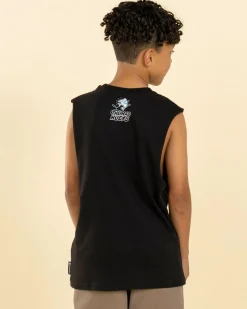 Boys' Great Bite Shark Muscle Tank