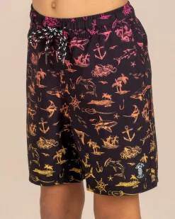 Boys' Herd Elastic Waist Shorts