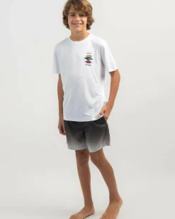 Boys' Icons Surflite Short Sleeve Rash Vest