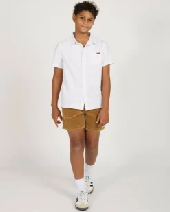 Boys' Integral Short Sleeve Shirt