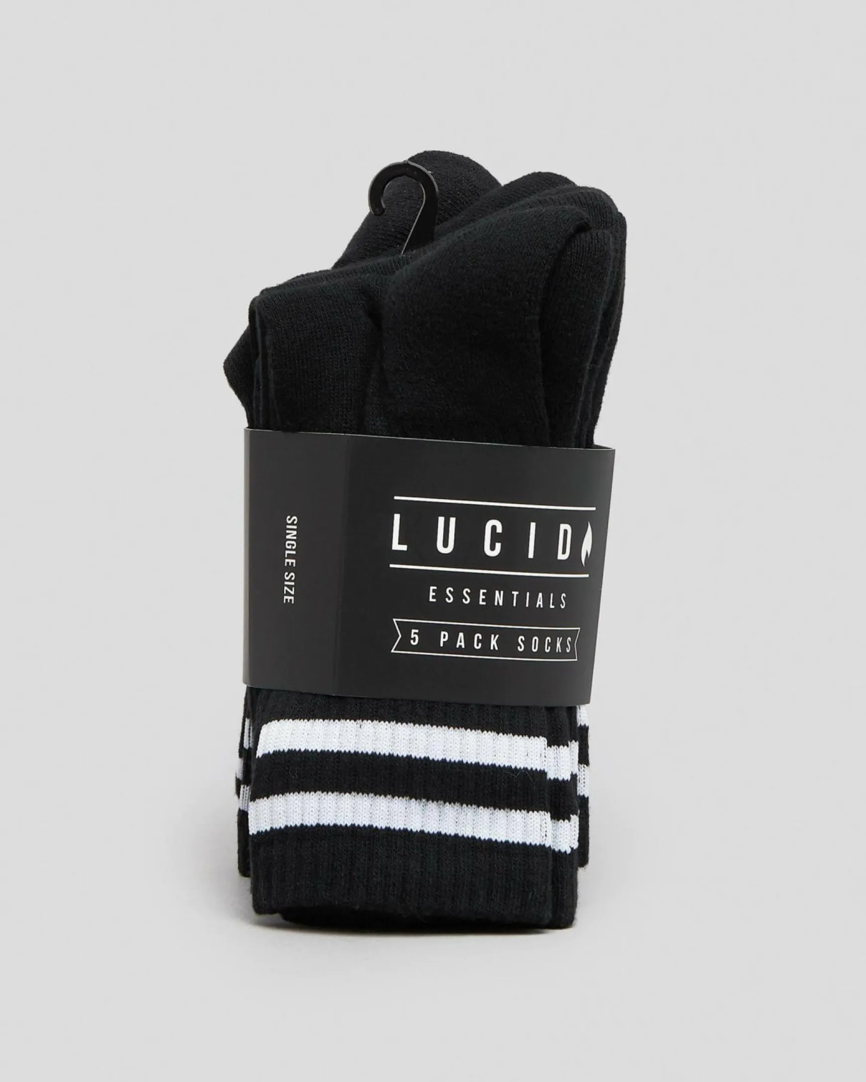 Boys' Linked Crew Socks 5 Pack