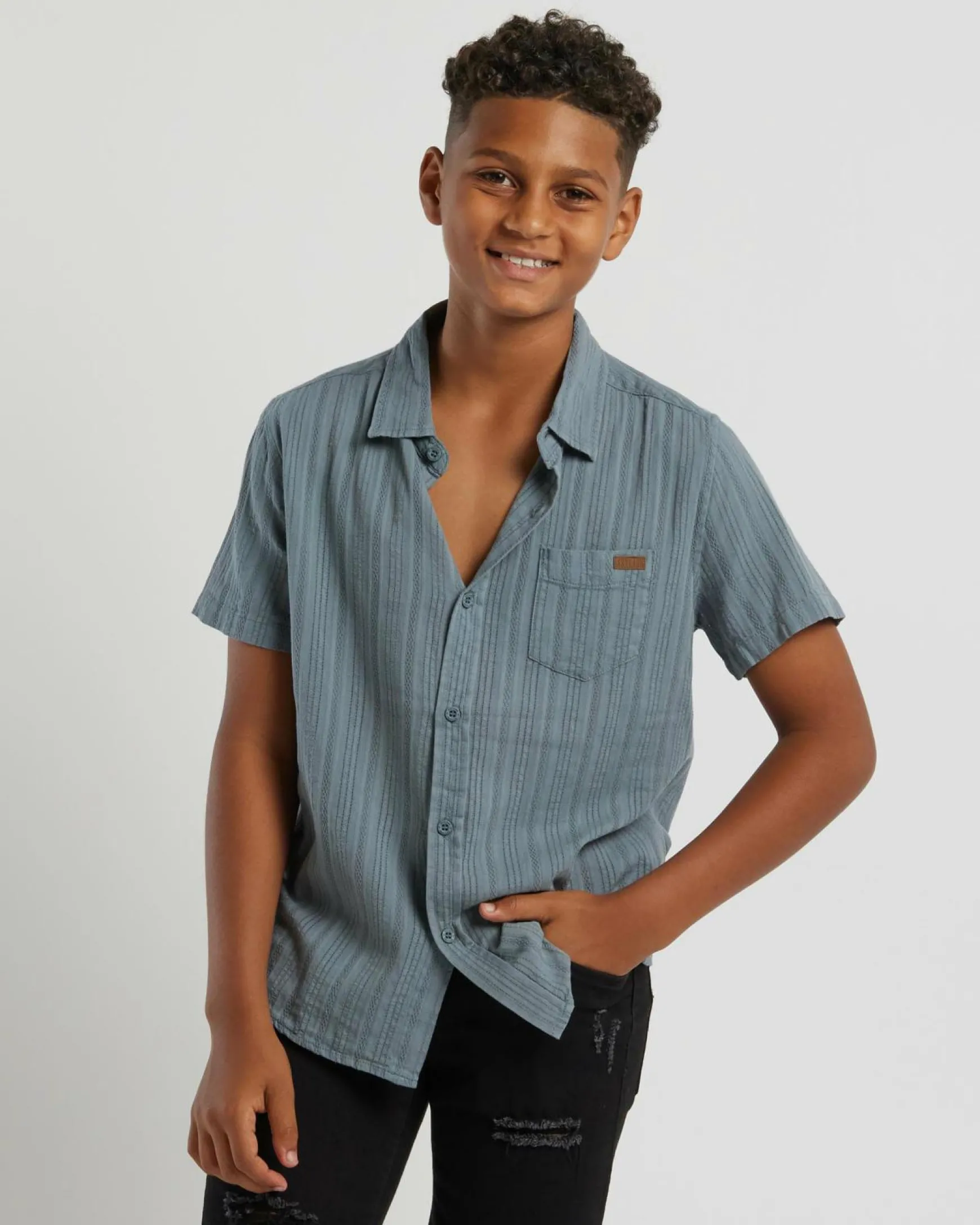 Boys' Novella Short Sleeve Shirt