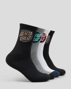 Boys' Other Dot Crew Socks 4 Pack