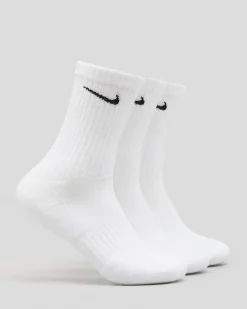 Boys' Perfect Cushion Crew Trail Socks 3 Pack