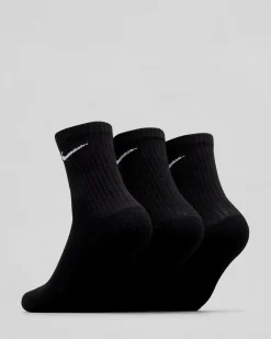 Boys' Perfect Cushion Crew Trail Socks 3 Pack