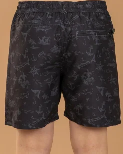 Boys' Privateer Elastic Waist Shorts