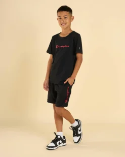 Boys' Puff Script Tee