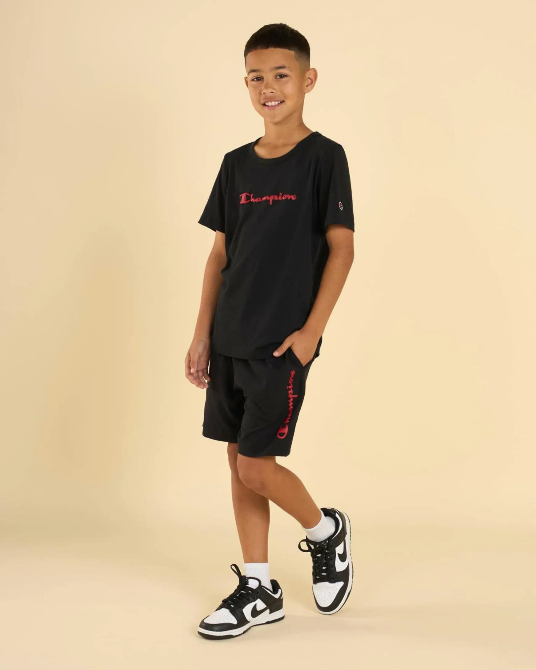 Boys' Puff Script Tee