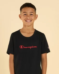 Boys' Puff Script Tee