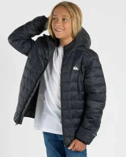 Boys' Scaly Youth Hooded Puffer Jacket