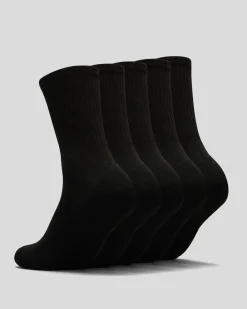 Boys' School Crew Socks 5 Pack