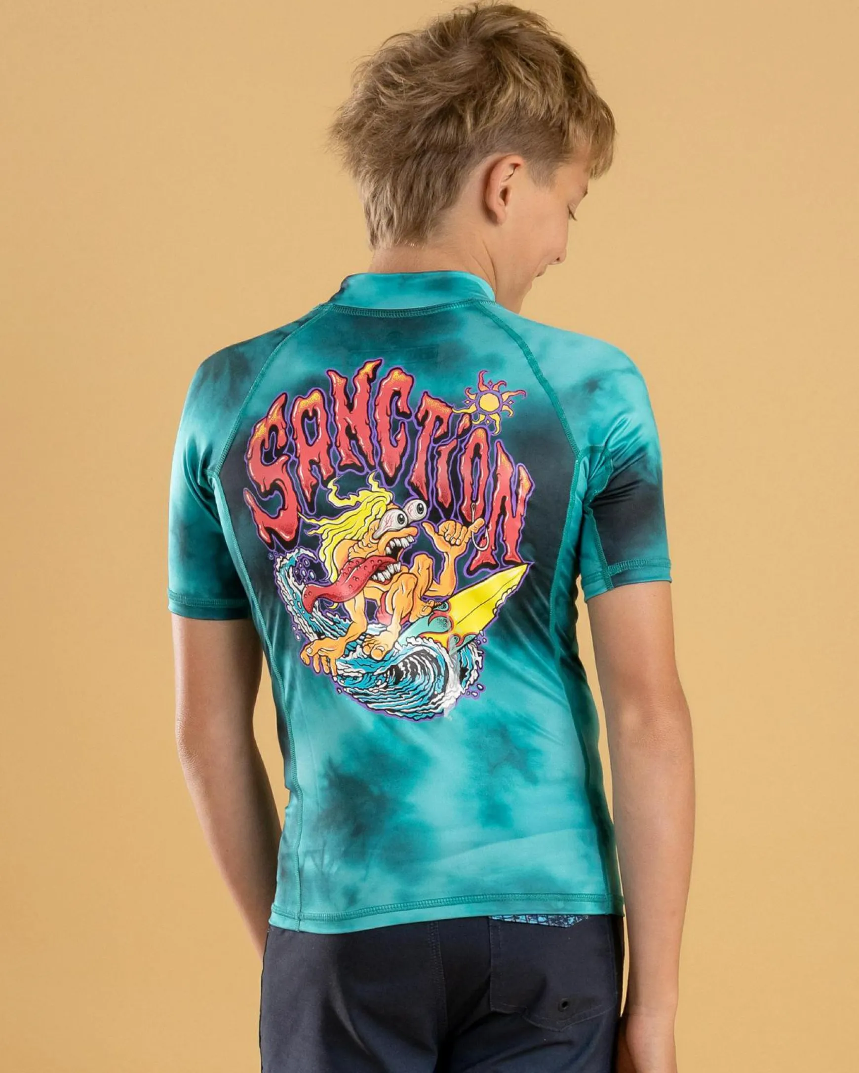 Boys' Scrap Short Sleeve Rash Vest