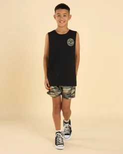 Boys' Signature Bull Footy Shorts