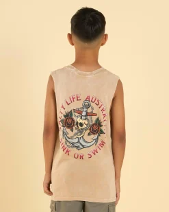 Boys' Sink Or Swim Muscle Tank