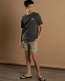 Boys' Skull Anchor Volley Shorts