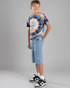 Boys' Space Rocket Denim Shorts