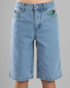 Boys' Space Rocket Denim Shorts