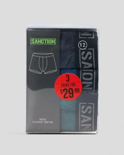 Boys' Spill Fitted Boxer Shorts 3 Pack