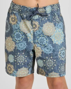 Boys' Spiral Elastic Waist Shorts