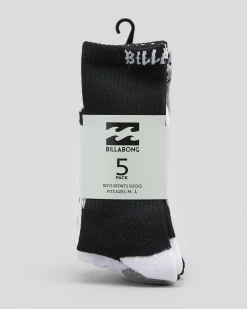 Boys' Sport Socks 5 Pack