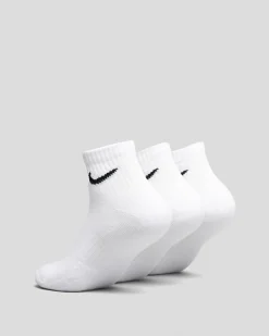 Boys' Training Ankle Socks 3 Pack