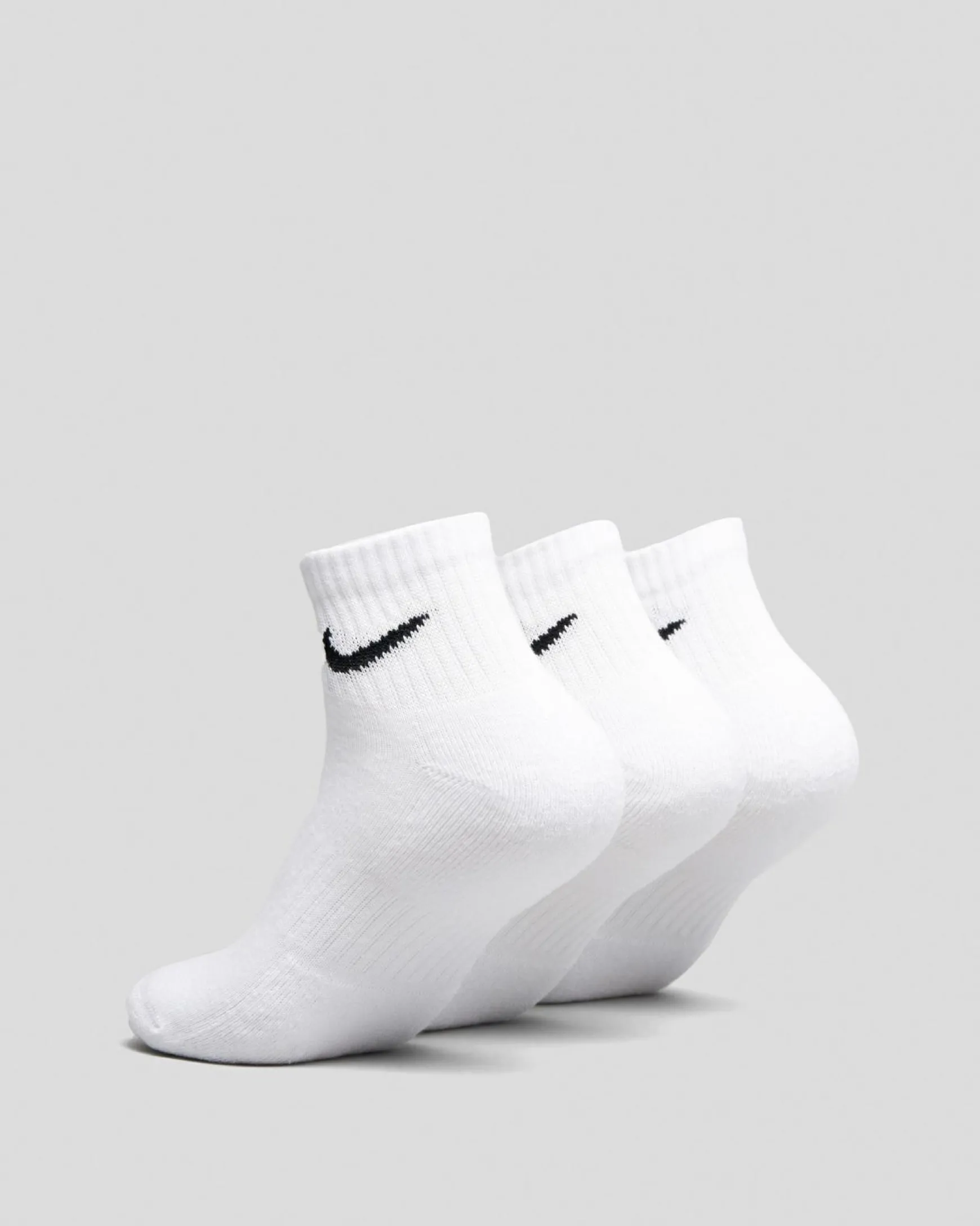 Boys' Training Ankle Socks 3 Pack