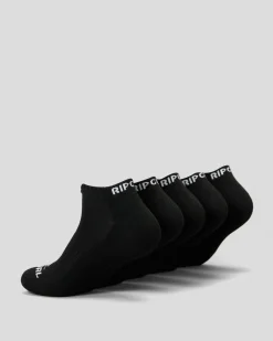 Brand Ankle Socks 5 Pack