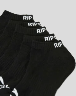 Brand Ankle Socks 5 Pack