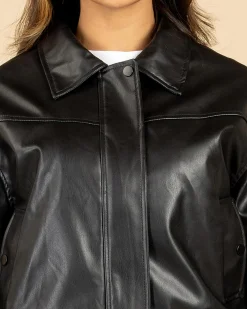 Brando Faux Leather Jacket