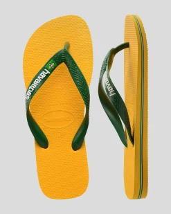 Brazil Logo Thongs