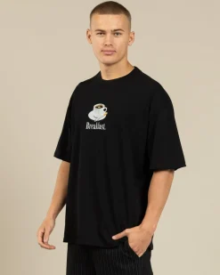 Breakfast Coffee Oversized T-Shirt
