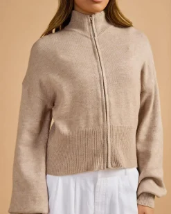 Briana Zip Knit Jumper
