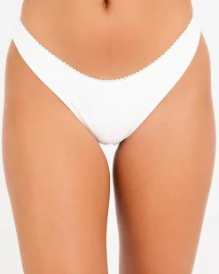 Brighton Eyelet Pico High Cut Bikini Bottom
