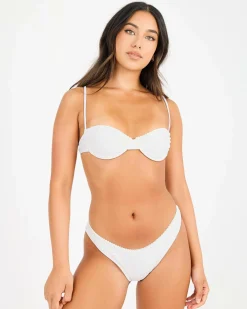 Brighton Eyelet Pico Underwire Bikini Top