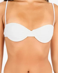 Brighton Eyelet Pico Underwire Bikini Top
