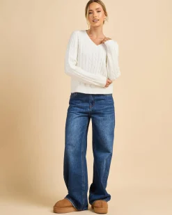 Bristol V Neck Knit Jumper