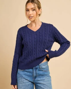 Bristol V Neck Knit Jumper