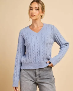 Bristol V Neck Knit Jumper