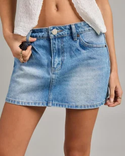 Bronte Denim Skirt