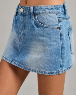 Bronte Denim Skirt