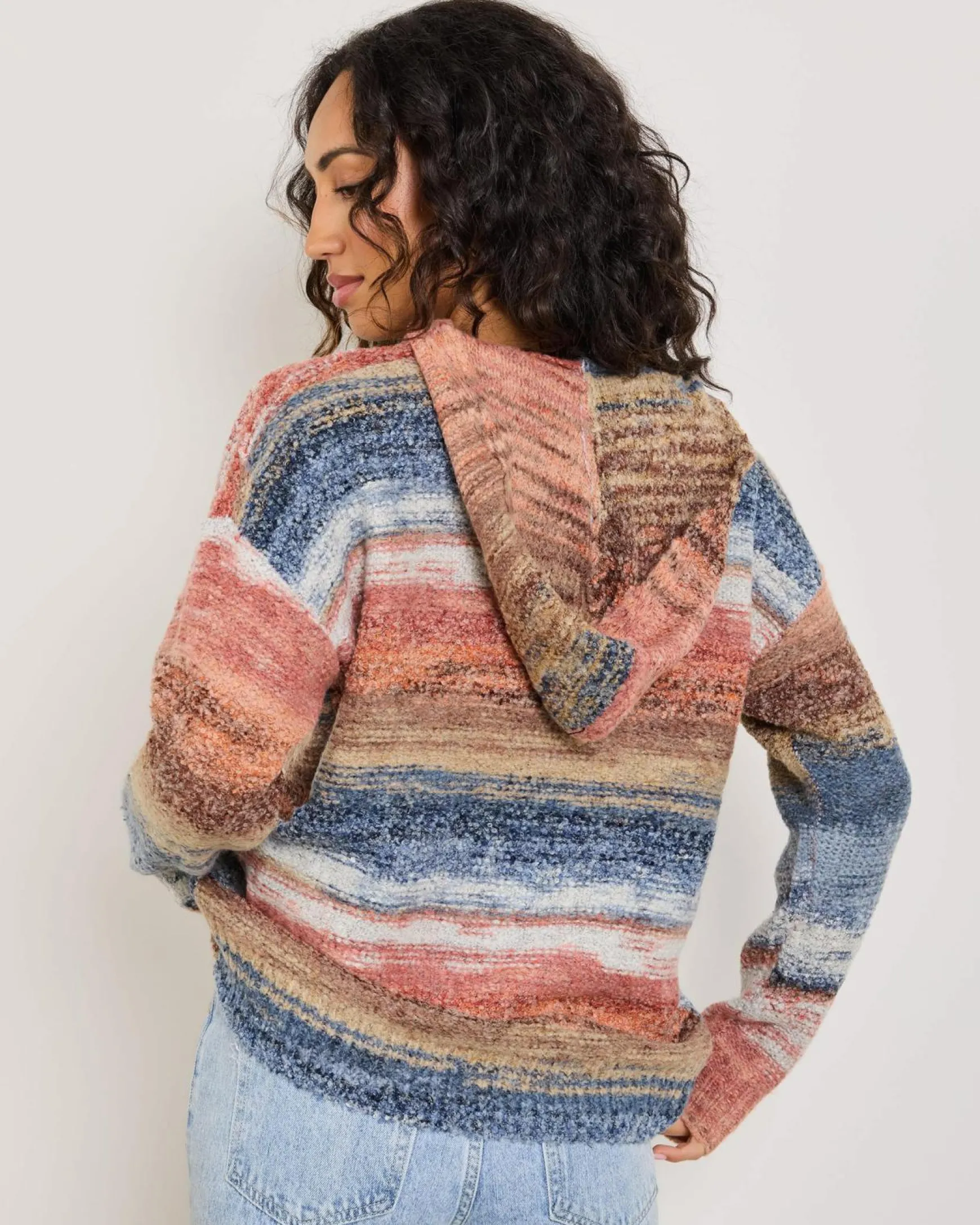 Bronte Hooded Knit Jumper