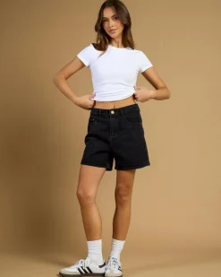 Byron Mid Denim Shorts