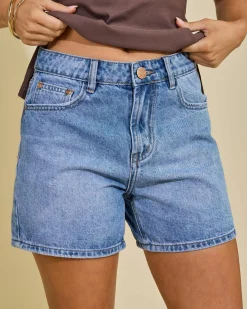 Byron Mid Denim Shorts
