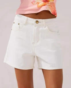 Byron Mid Denim Shorts
