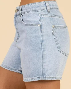 Byron Mid Denim Shorts