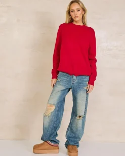 Calypso Crew Neck Knit Jumper