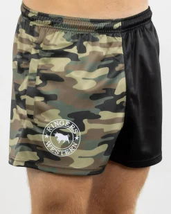 Camo Footy Shorts