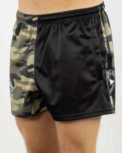 Camo Footy Shorts