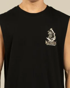 Captain Ship Faced Muscle Tank