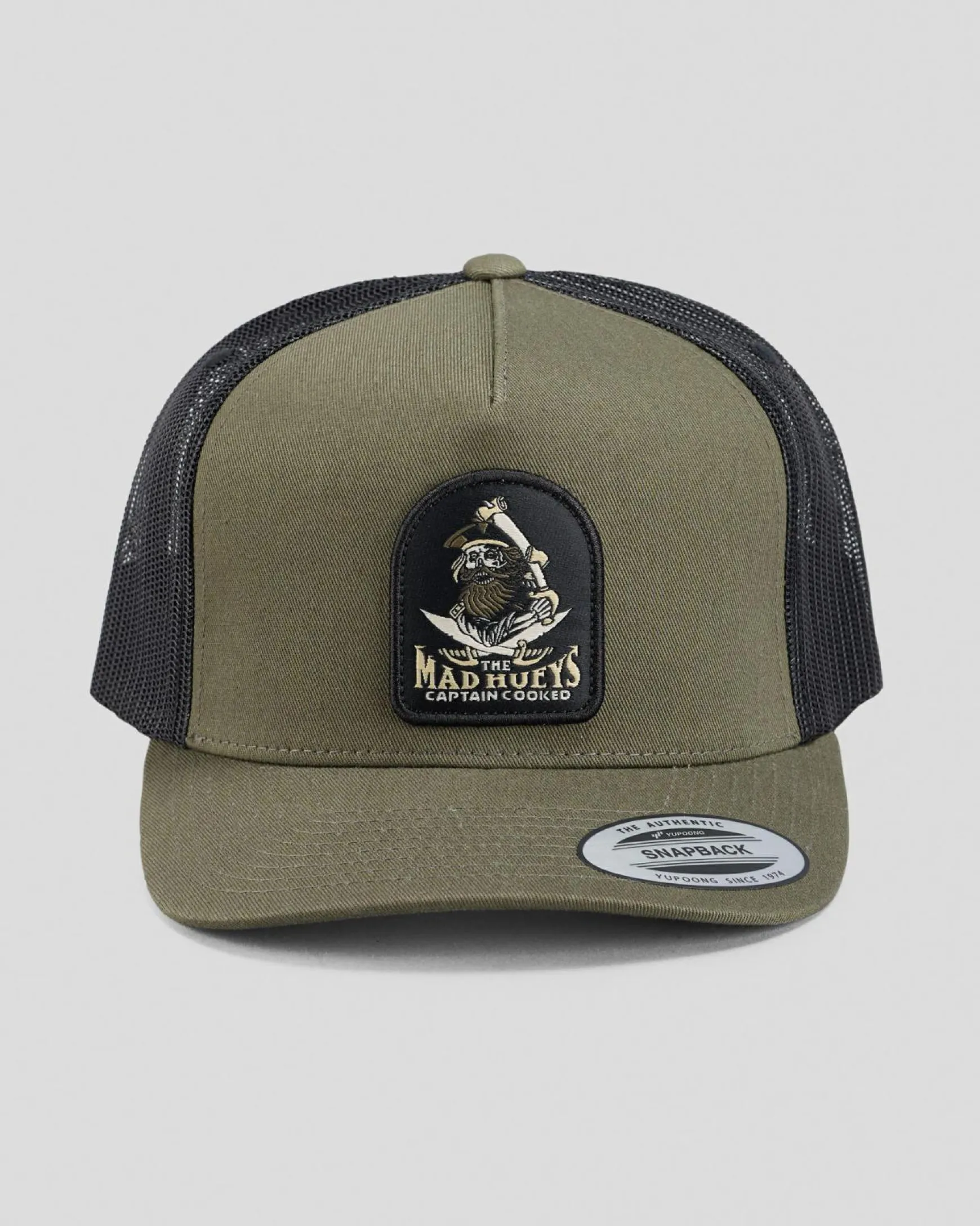 Captain Ship Faced Trucker Cap